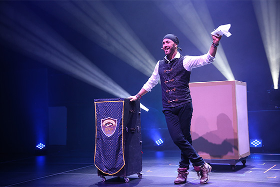 spectacle magie benjamin Lycan